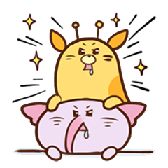 chiuchiu elephant and chen-dolu giraffe