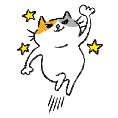 目つきは悪いが心やさしきネコ