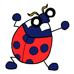 STICKER with Ladybugs