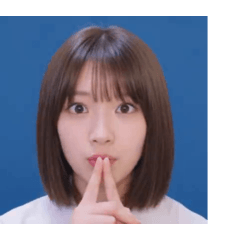 女の子 エフェクト スタンプ 04