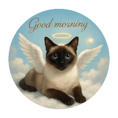 Cats in Heaven～siamese cat①