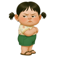 不機嫌な女の子 (NTZ)