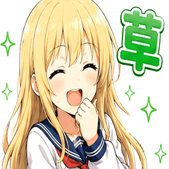 毎日使える金髪セーラー娘
