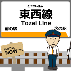 東西線in仙台地下鉄の毎日使う動く電車