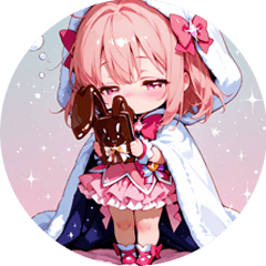 ちび魔女スタンプvol.6【甘党魔女ミント】