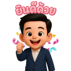 Palm Phitsanulok - Cute 3D stickers