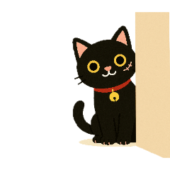 Lil black cat : Slow life matters