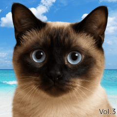 だいずスタンプ Vol.3（夏の優しいだいず）