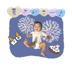 夏のうるちゃんスタンプ