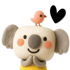 mottoのほんわかアニマル(3D)♡伝える