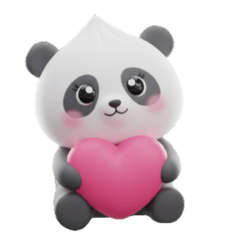 ぷくぷくパンダ