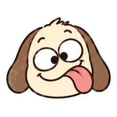 ぽや顔なのに情緒が忙しい犬
