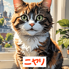 ねこもーどスタンプ