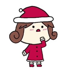 [アレンジ]サンタ　女の子　クリスマス