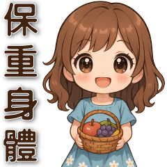 *Cute Girls-Daily Practical Stickers*