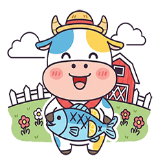 Fubao Cow Ichiyakan Fish Daily Life