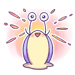 ぷにぷにかたつむりさんスタンプ２