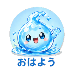 小夭·水妖 毎日スタンプ