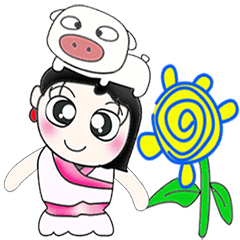 Miss. Hana. Love Pig.^_^