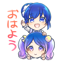 空のキャラクターたち