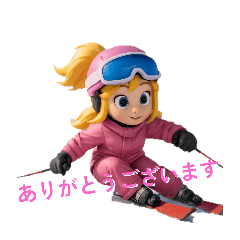 スキーシーンその2SKI SCENE②