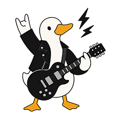 ロックなアヒルGhaa