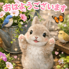 とびだす★敬語うさぎ♡