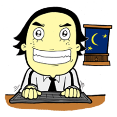 Ambumahbub and a cup of coffee