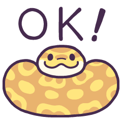 ゆる～いヘビたち！