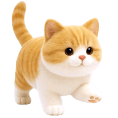 動く！ぬいぐるみ風ねこ❤️日常会話