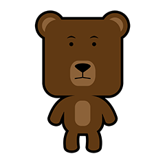 Stanley The SqureHead Bear