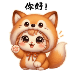 Lazy Days with Foxy Cat