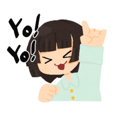 こなかの日常スタンプ