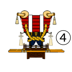 ふとん太鼓スタンプ④