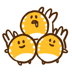 三匹仲良しぴんぽんず