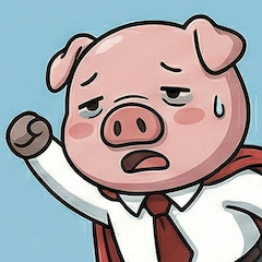 Pigs who are tired of working 3