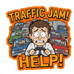 緊張気味なドライバーの日常