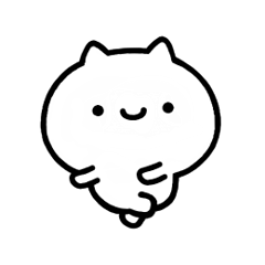 動く！可愛くダンスのび～る猫【文字なし】