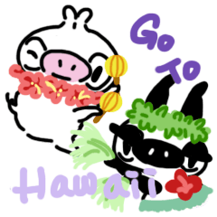 pig "meat bun and bean bun" part.2