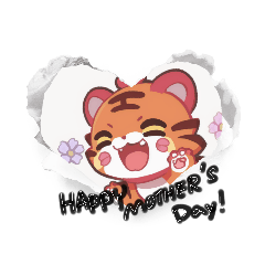 Happy tiger cosplay happy mother day