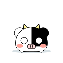 まんじゅうみたいなうし