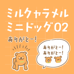 ミルクキャラメルミニドッグ２