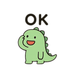 ゆるくてかわいい⭐︎恐竜フレンズ達