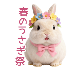 まんまるうさぎの春♡イースター