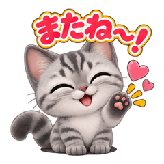 かわいい サバトラ猫の日常