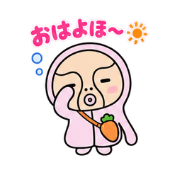 ももの弟ももじのクセ強スタンプ