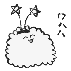 ふわふわしている