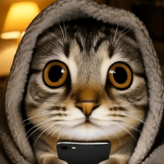 大接近！リアル猫