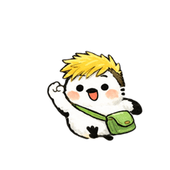 【きゃら】  あ、どうも、カモエナガ  です