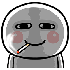 Big round guy with big eyes